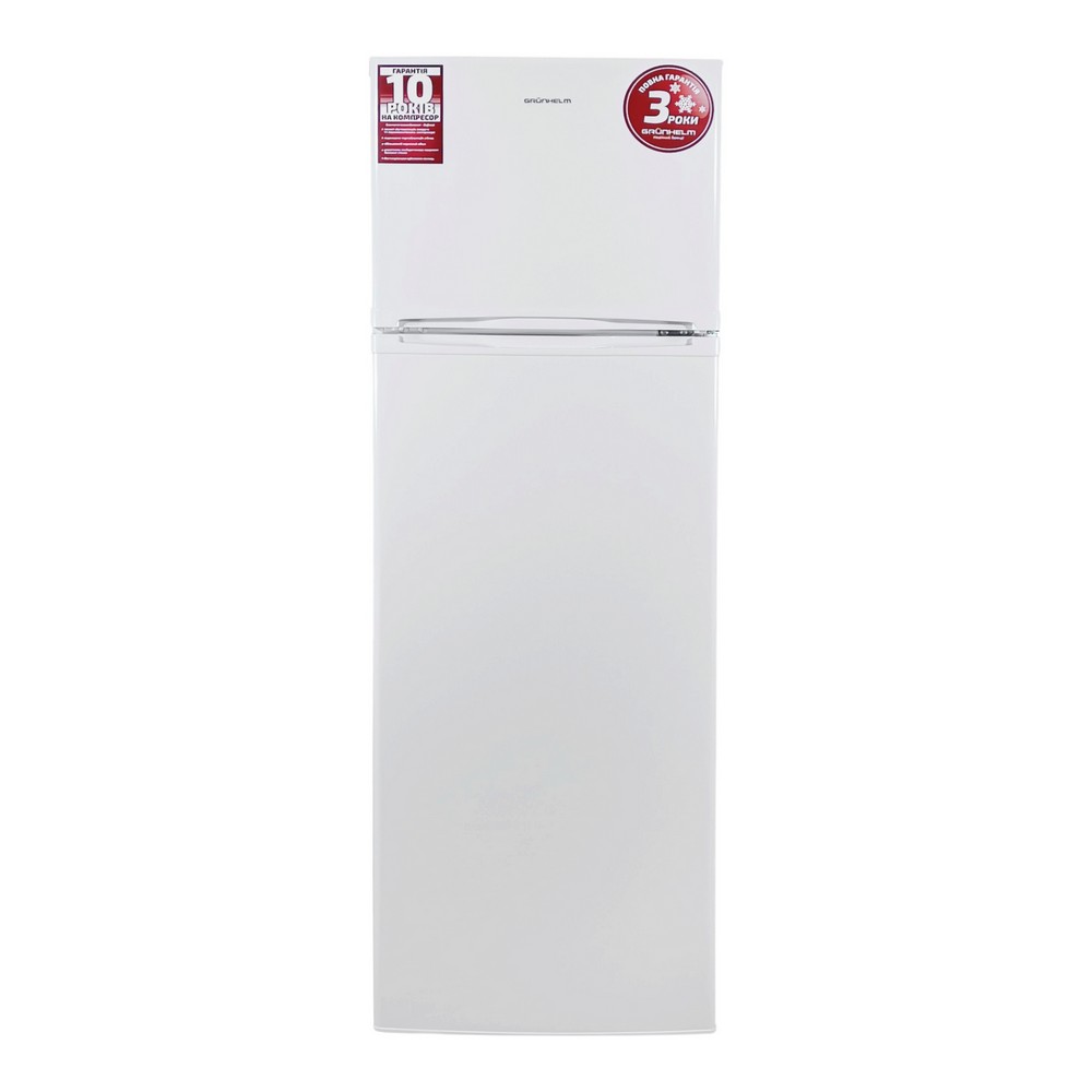 Холодильник TRH-S166M55-W (білий, двухк, верх мороз, 166см) (GRUNHELM)